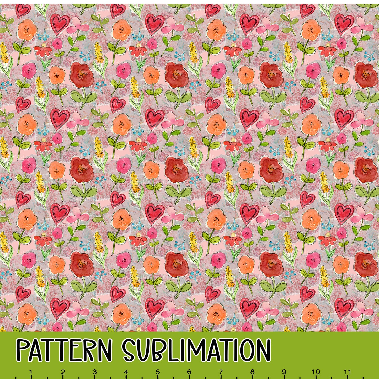 Paper Garden 12x12 Pattern Sublimation