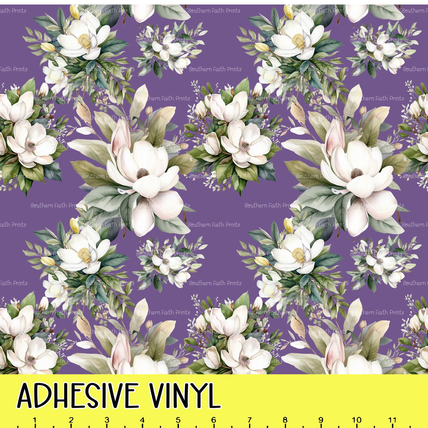 Velvet Magnolia 12x12 Pattern Adhesive Vinyl