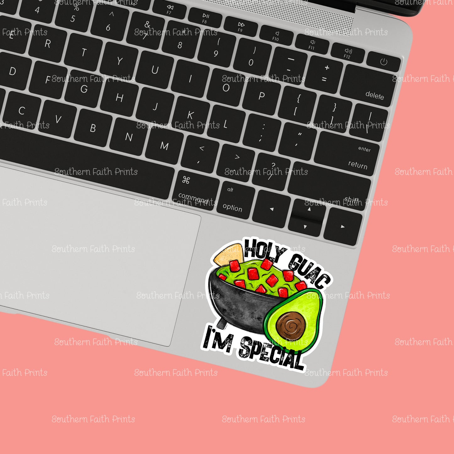 Holy Guac I'm Special Sticker