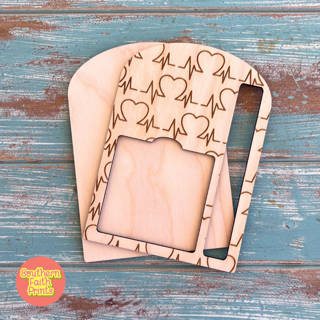 Nurse Sticky Note & Pen Holder