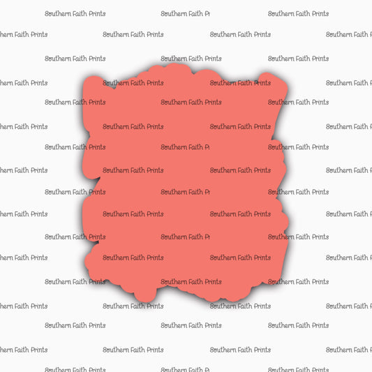 Custom Home Town Mascot Green Acrylic Sticker Set