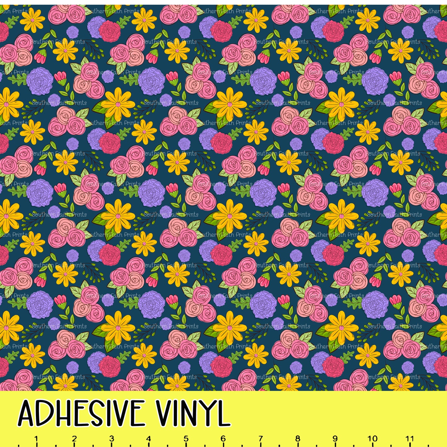Spring Thoughts 12x12 Pattern Adhesive Vinyl