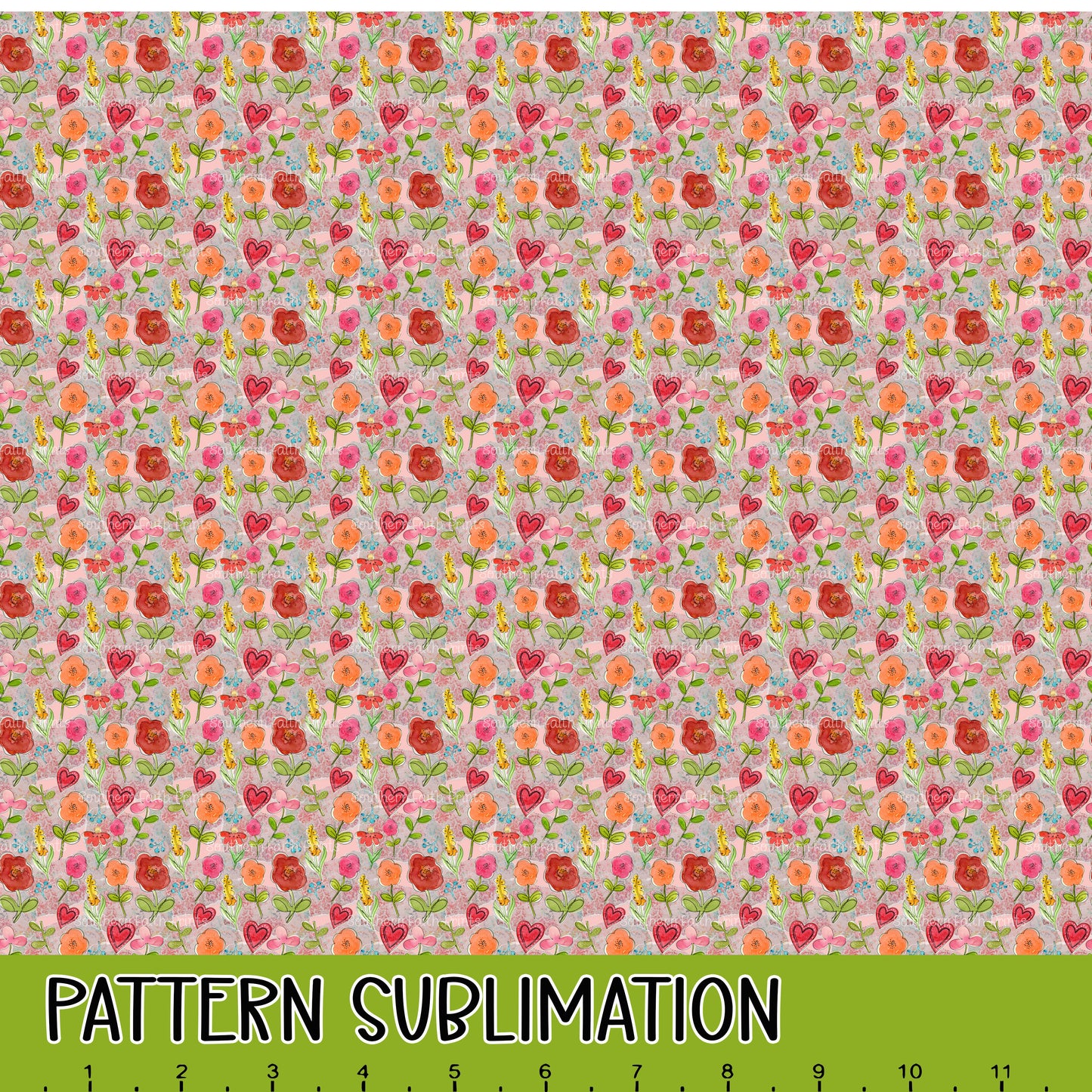 Paper Garden 12x12 Pattern Sublimation