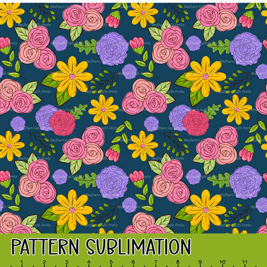 Spring Thoughts 12x12 Pattern Sublimation