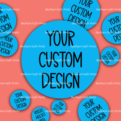 Custom Design Acrylic Sticker Set