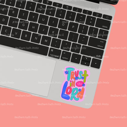 Trust In The Lord Sticker