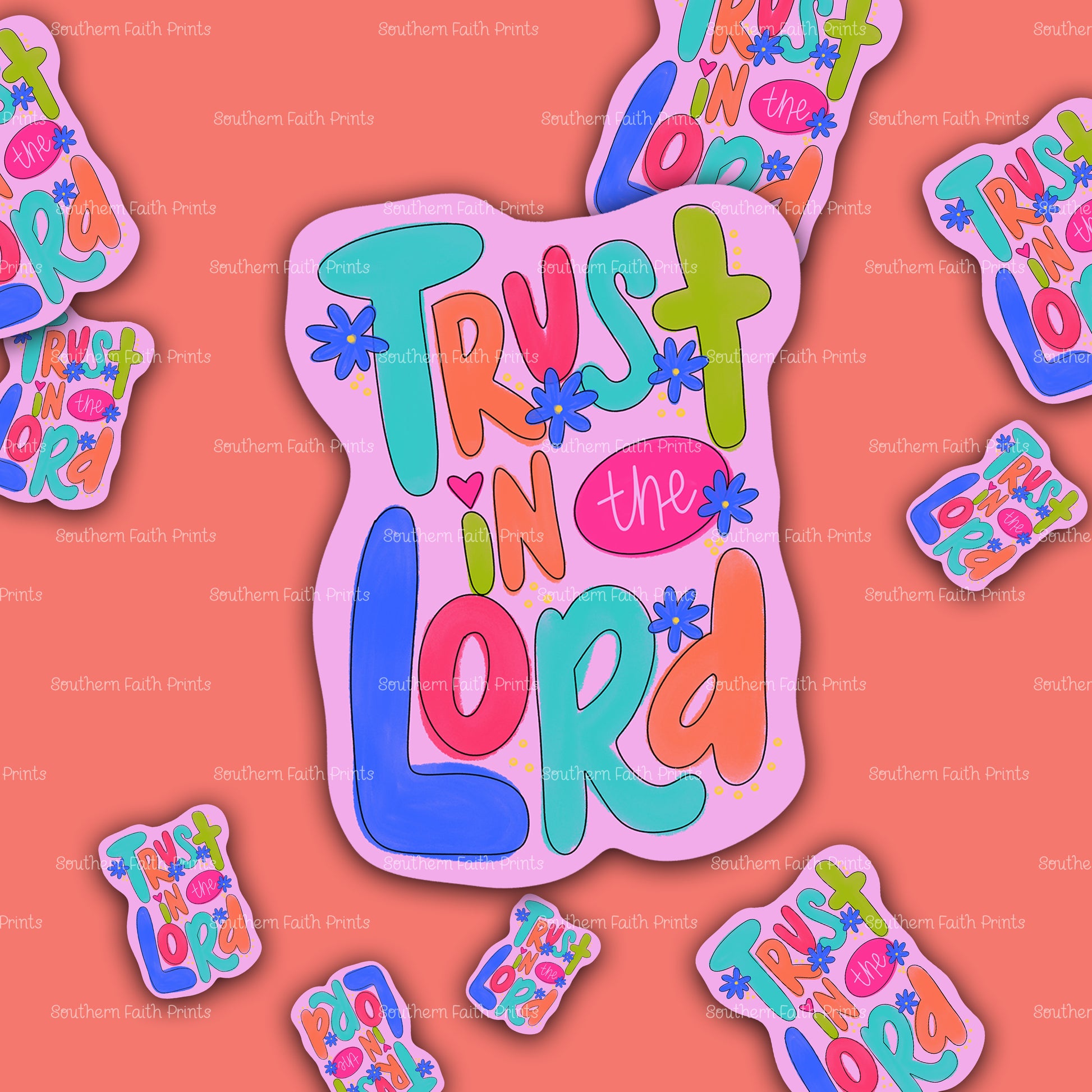 Trust In The Lord Sticker